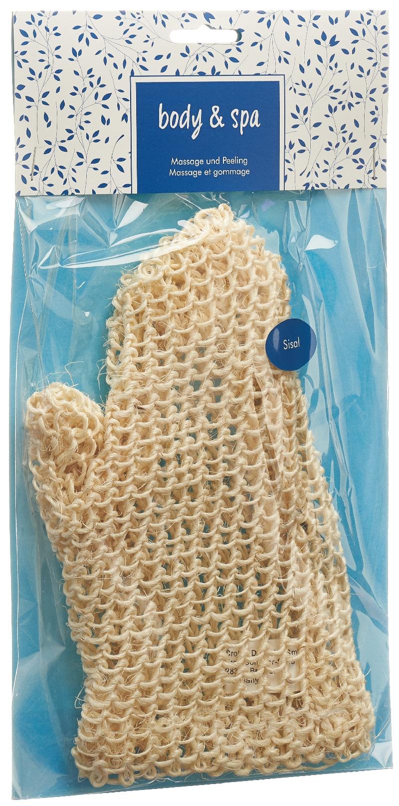 HERBA Massagehandschuh fein Sisal