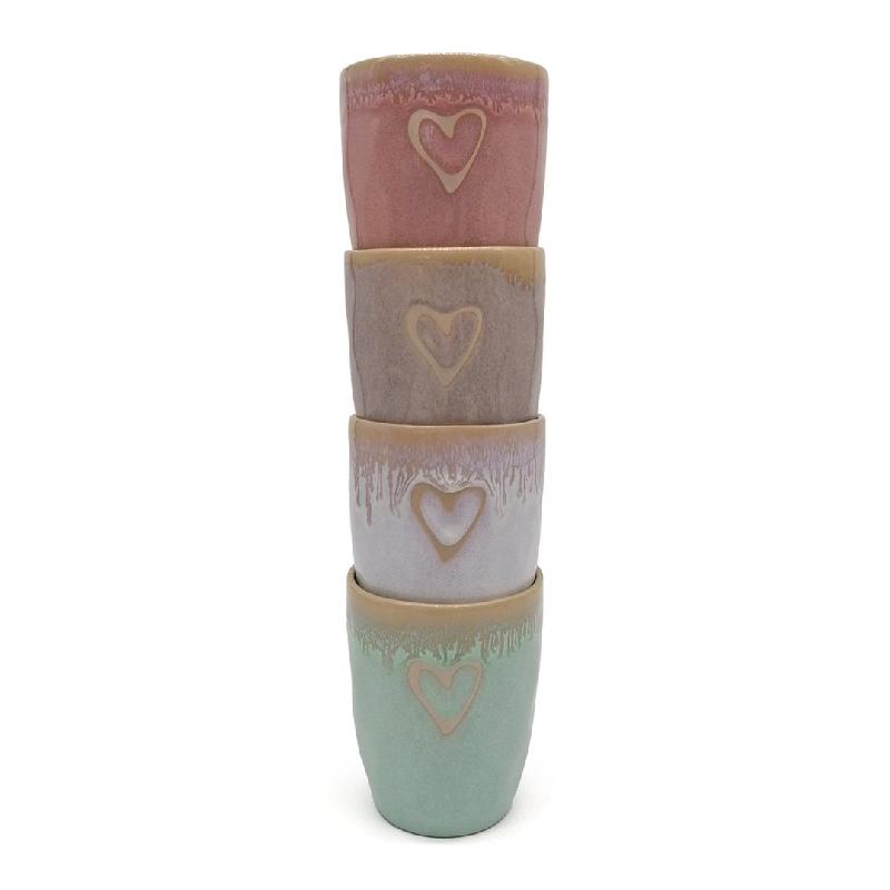 HERBORISTERIA Stoneware Becher Heart