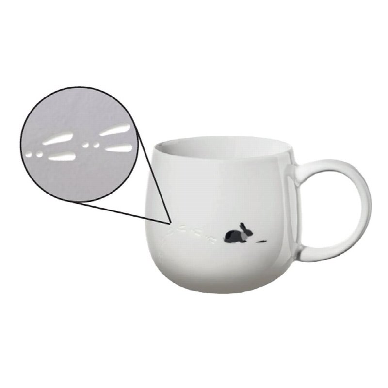 HERBORISTERIA Tasse Footprint Rabbit