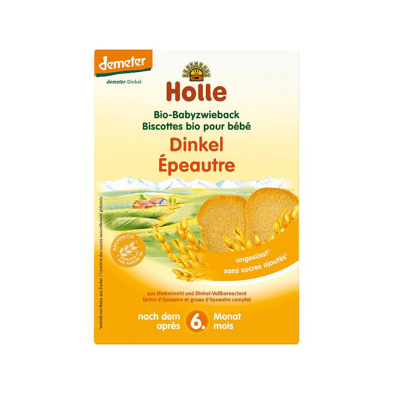 HOLLE Baby Zwieback Dinkel Bio 200 g