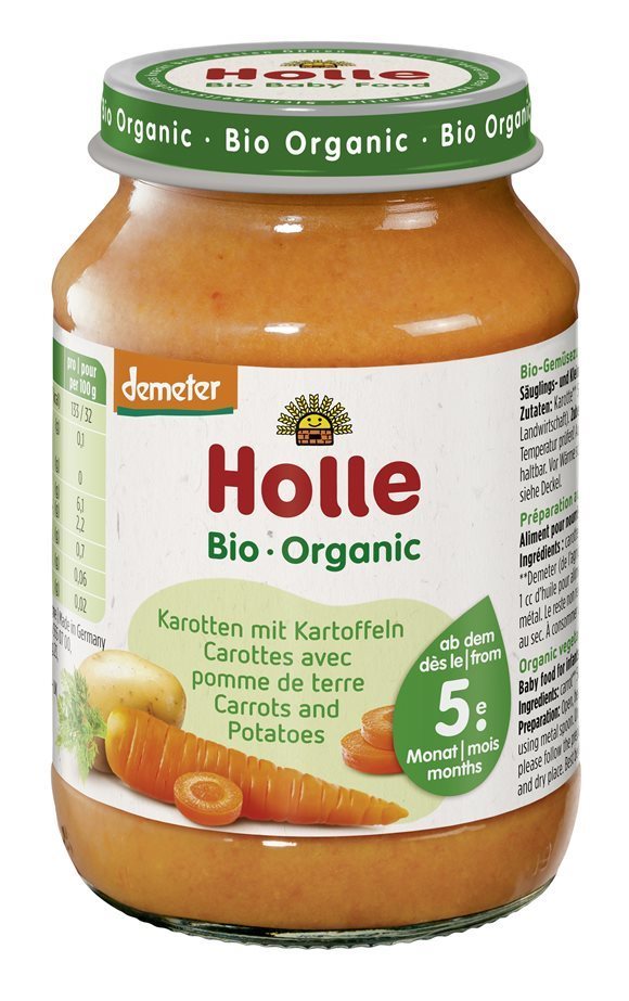 HOLLE Karotten mit Kartoffeln 190 g