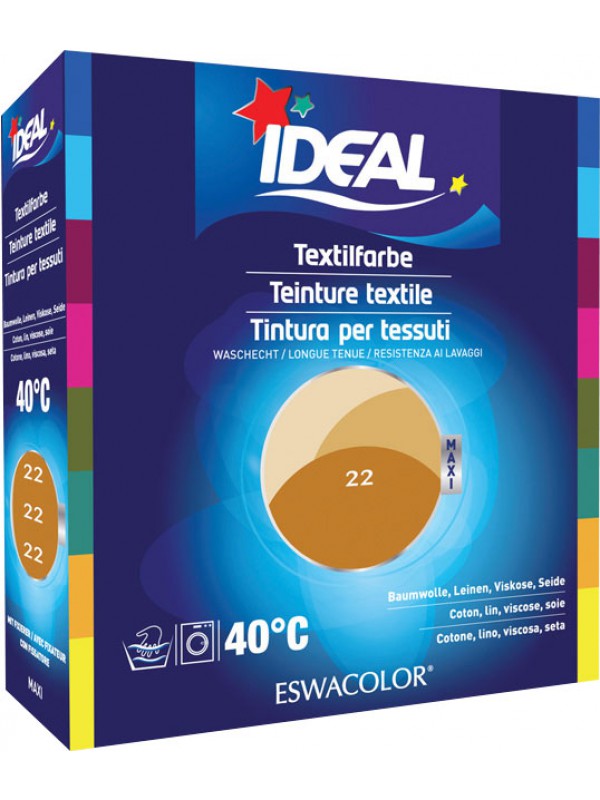 IDEAL MAXI Baumwolle Color No22 gold
