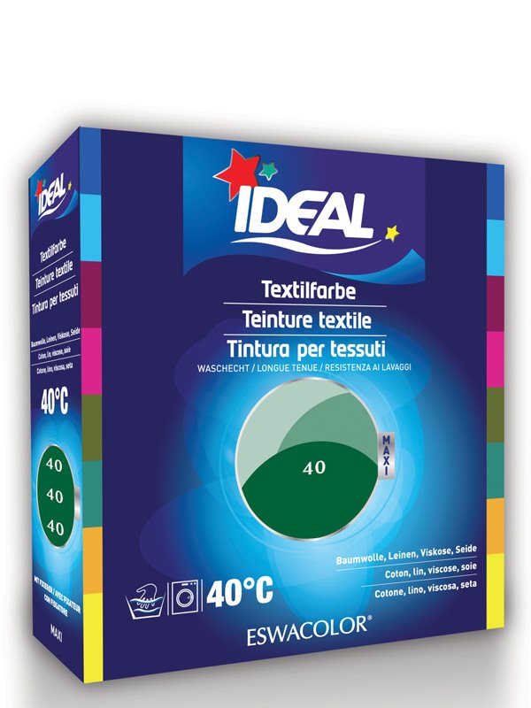 IDEAL MAXI Baumwolle Color No40 mittel grün