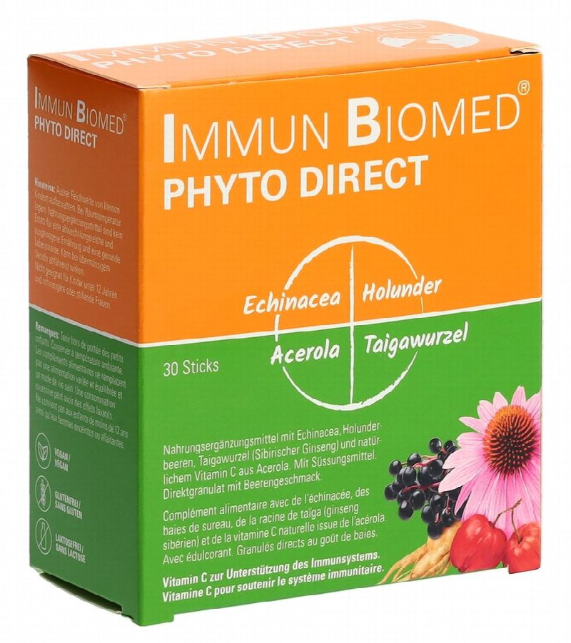 IMMUN BIOMED Phyto Direct Gran Stick 30 Stk