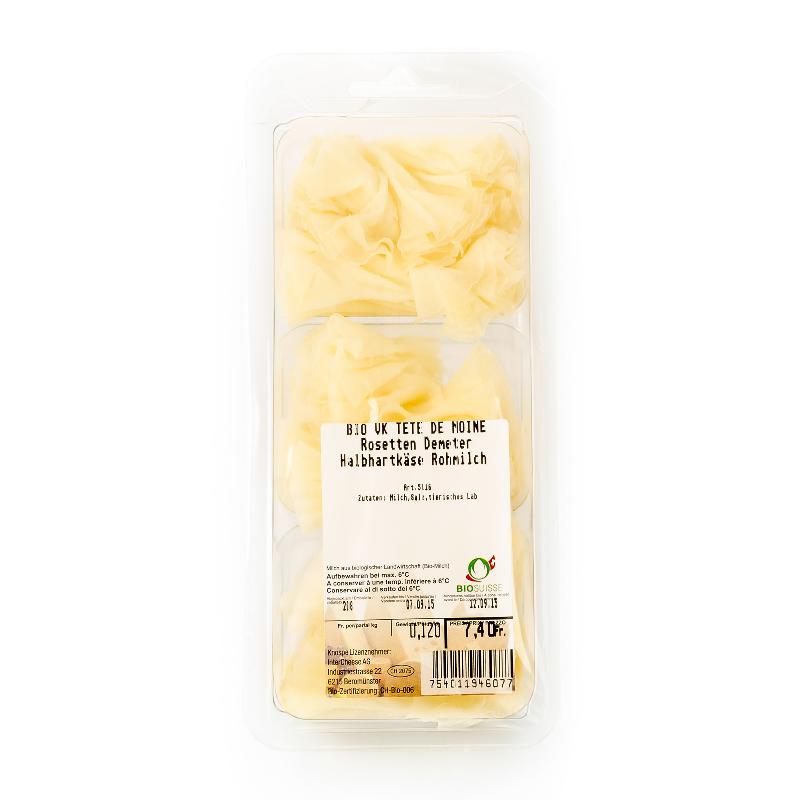 Intercheese Tête De Moine AOP Rosetten Bio
