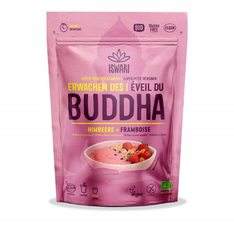 ISWARI Erwachen Buddha Himbeere Bio Btl 360 g