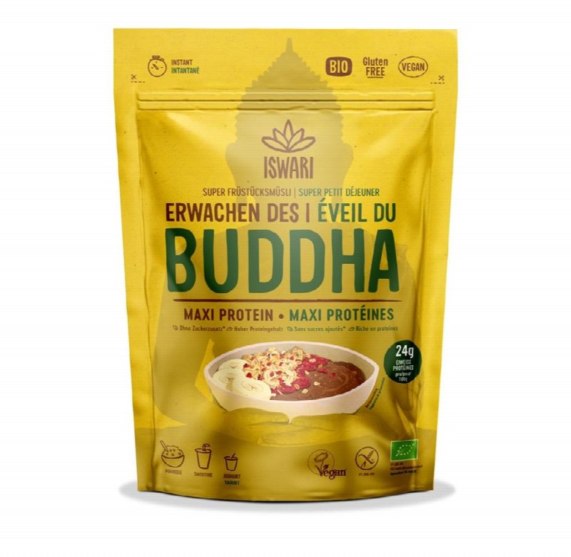 ISWARI Erwachen Buddha Maxi Protein Bio Btl 360 g