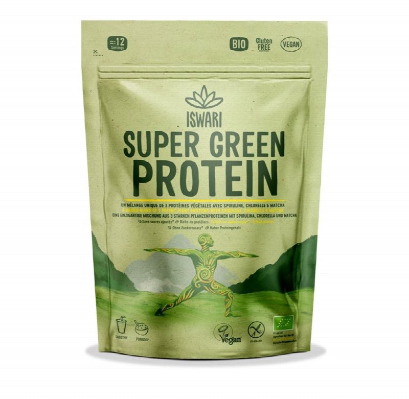 ISWARI Protein Super Green Bio Btl 250 g