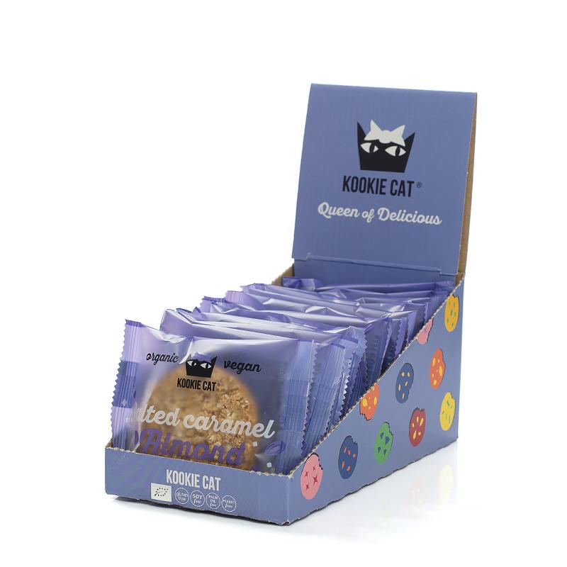 KOOKIE CAT Salted Caramel Almond Cookie 50 g