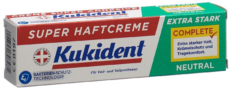 KUKIDENT Haftcreme Extra Stark neutral 47 g