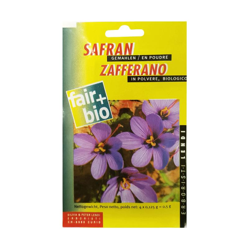 LENDI Safran gemahlen Bio Btl 0.5 g