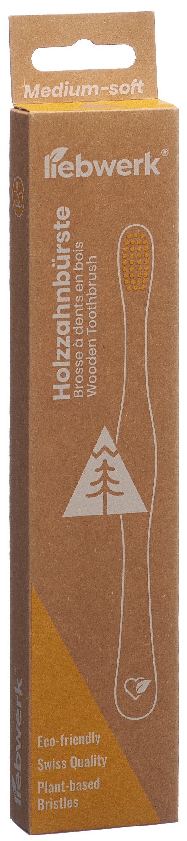 LIEBWERK Holzzahnbürste Ricine Pine