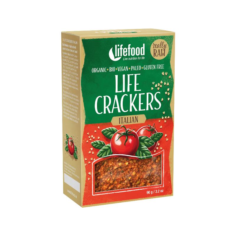 Lifefood Life Crackers Italienisch Bio Glutenfrei Vegan