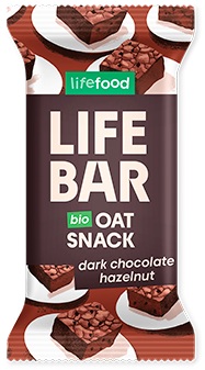 Lifefood Riegel Lifebar Organic Oat Snack Brownie