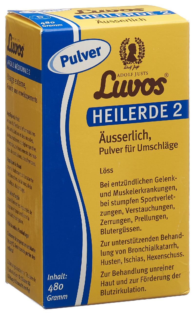 LUVOS Heilerde 2 äusserlich Plv 480 g