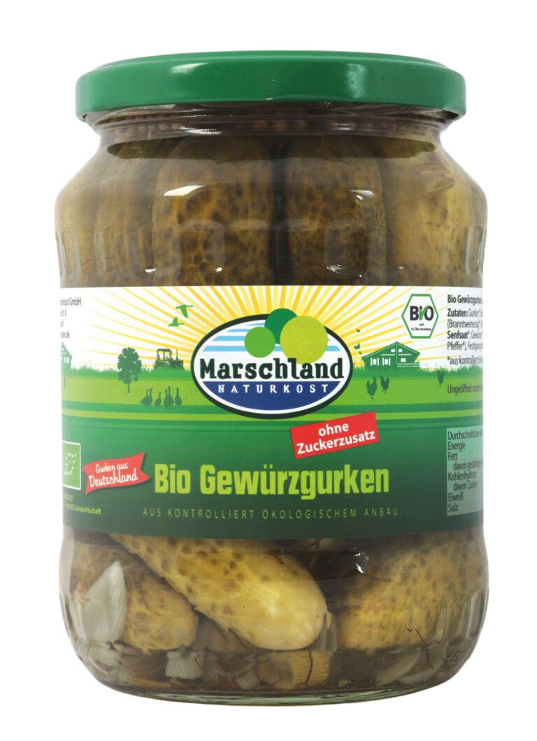 Marschland Gewürzgurken Bio