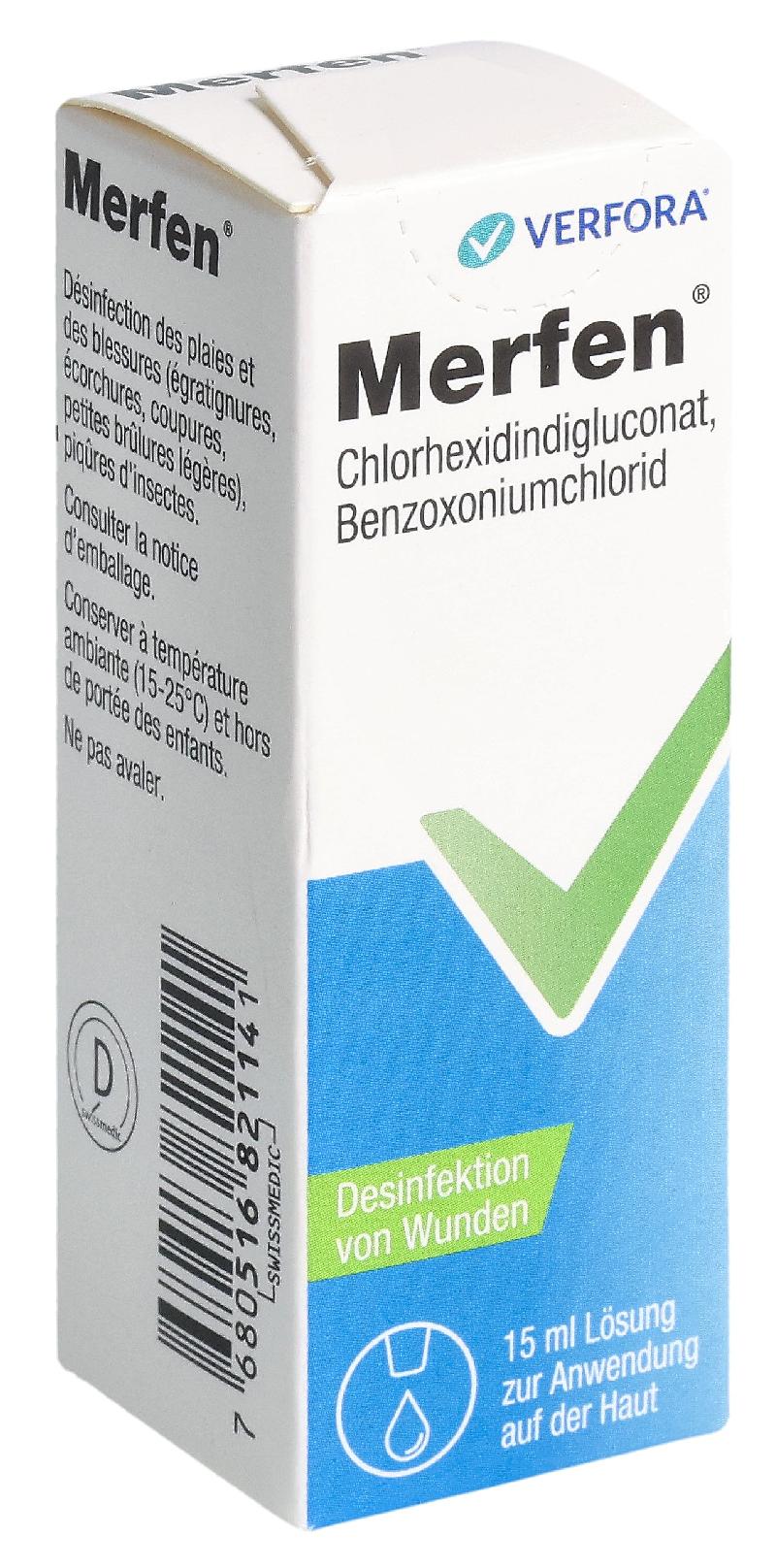 MERFEN wässerige Lösung farblos Fl 15 ml