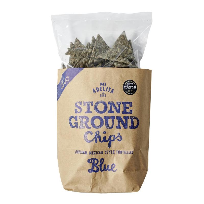 MIADELITA Bio Tortilla Chips Blue Corn Btl 150 g