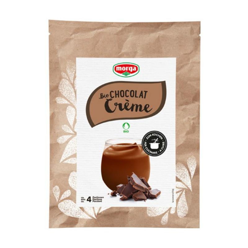 MORGA BIO Creme Plv Chocolat Btl 90 g