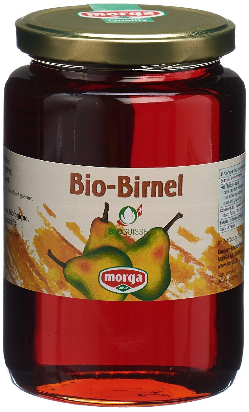 MORGA Birnel Birnensaftkonzentrat Bio Glas 500 g
