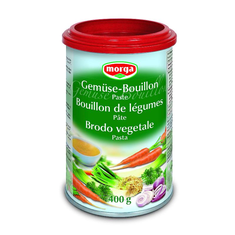 MORGA Gemüse Bouillon Paste Bio Ds 400 g