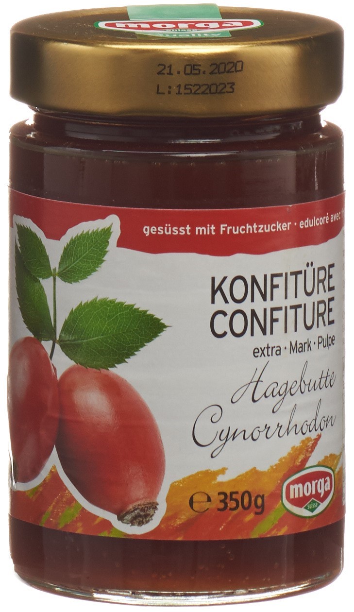 MORGA Konfitüre Hagebuttenmark Fruchtz 350 g