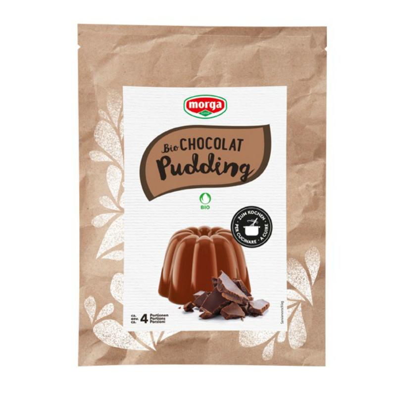 MORGA Pudding Chocolat Bio Btl 75 g