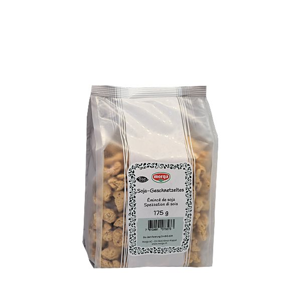 MORGA Soja-Geschnetzeltes Fleischersatz Bio 175 g