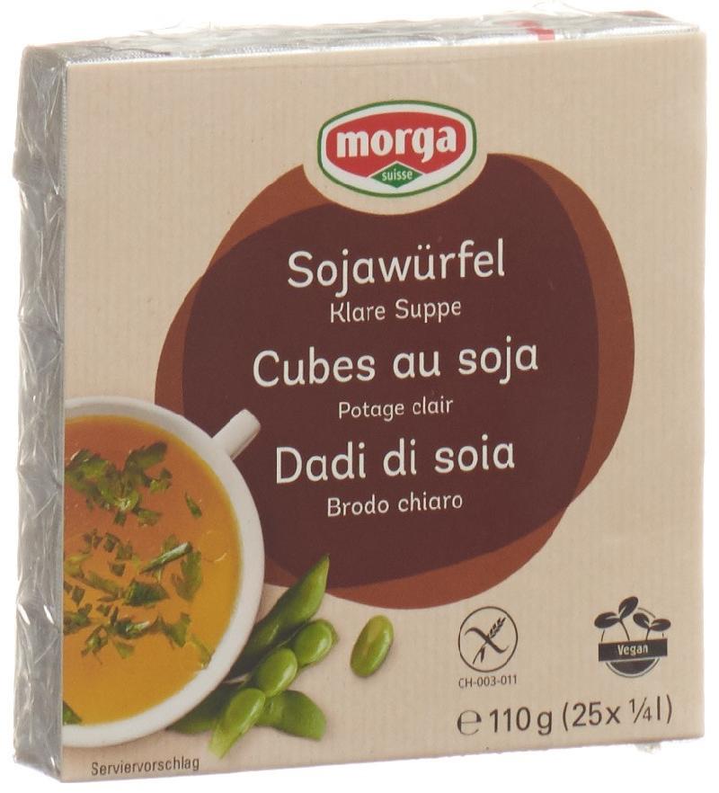 MORGA Soja Würfel mit Meersalz 25 Stk