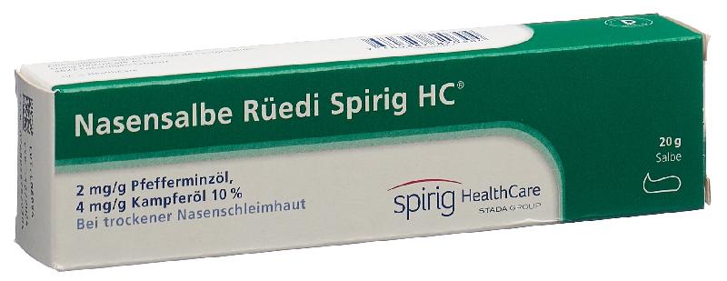 NASENSALBE RÜEDI Spirig HC Tb 20 g