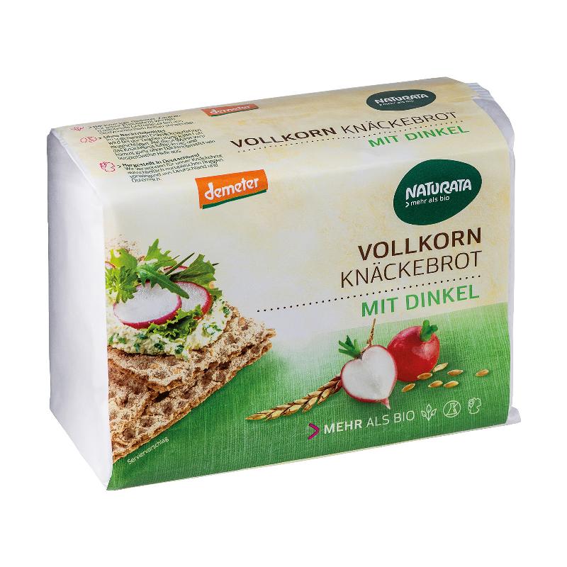 NATURATA Knäckebrot Vollkorn mit Dinkel 250 g