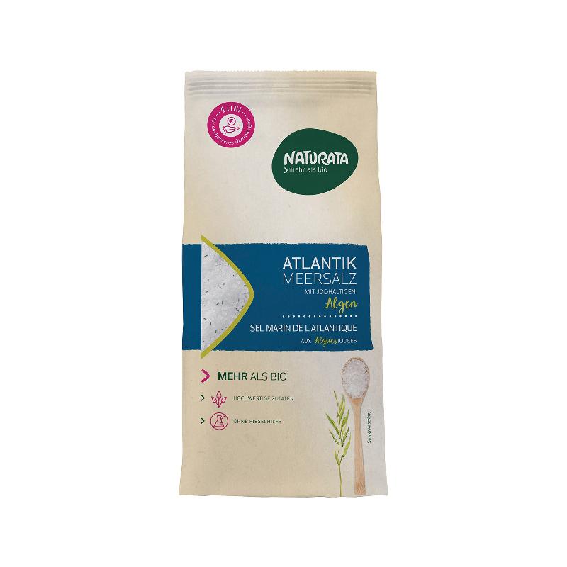 NATURATA Meersalz mit Algen 500 g