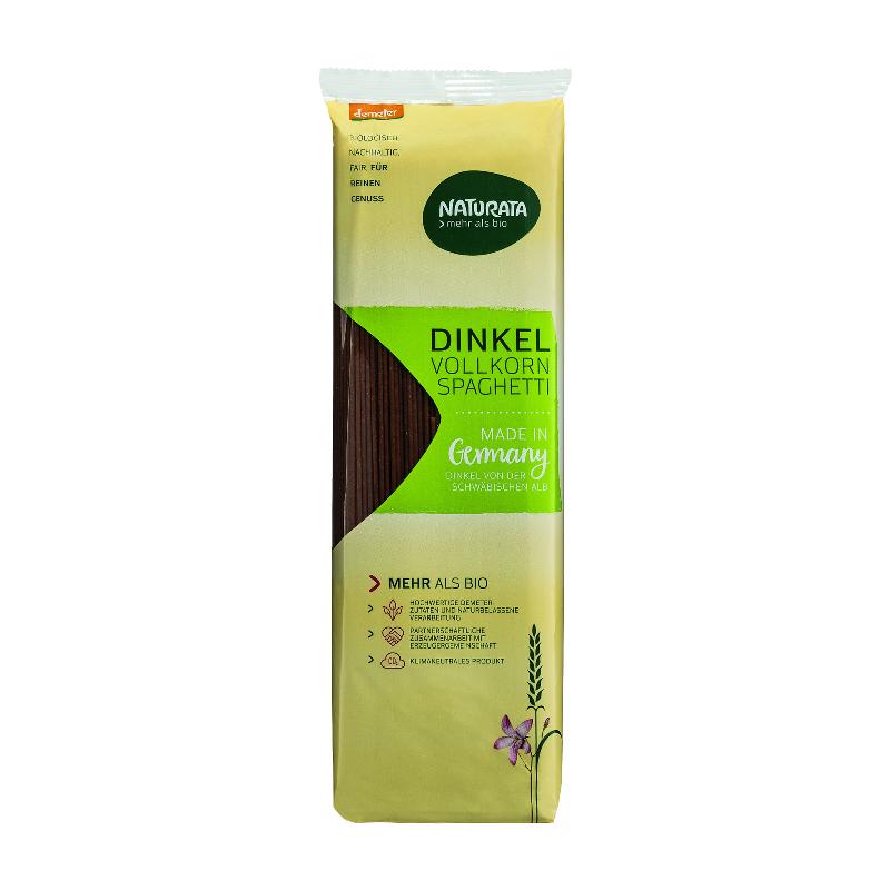 NATURATA Spaghetti Dinkel Vollkorn Demeter 500 g