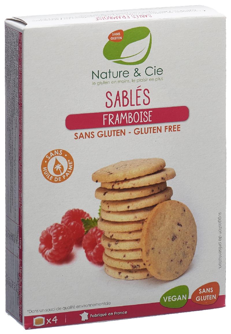 NATURE&CIE Butterkeks Himbeer glutenfr 120 g