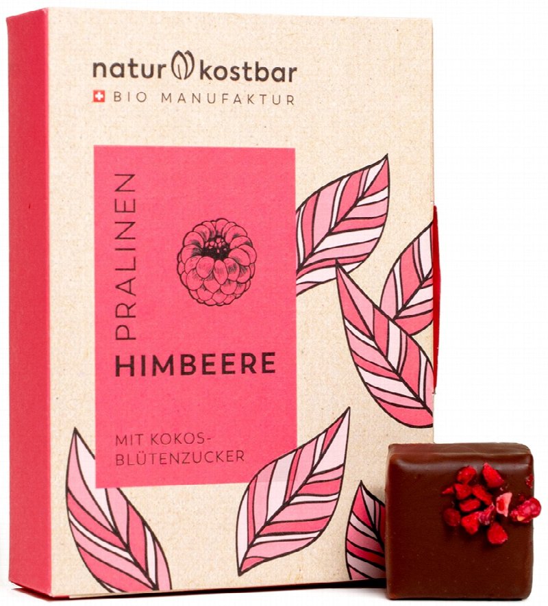 Naturkostbar Pralinés Himbeer Bio Vegan