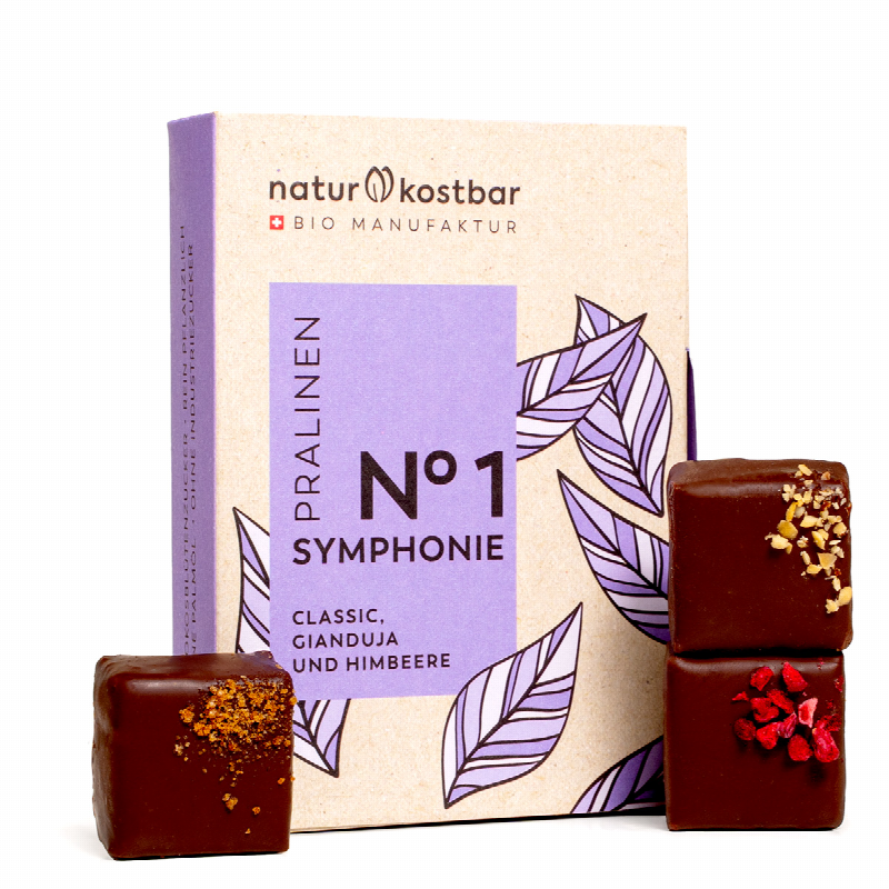Naturkostbar Pralines Symphonie N°1 84g