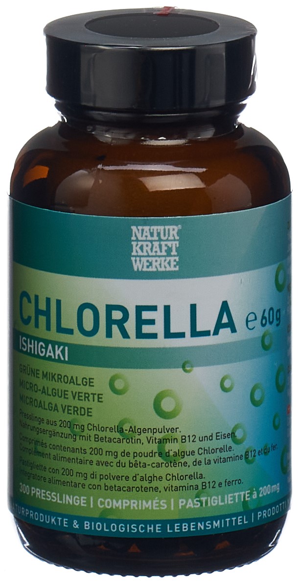 NATURKRAFTWERKE Chlorella Ishigaki Pressl 300 Stk