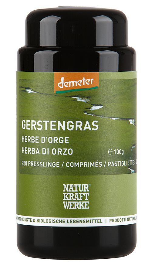 NATURKRAFTWERKE Gerstengras Press Demeter 250 Stk