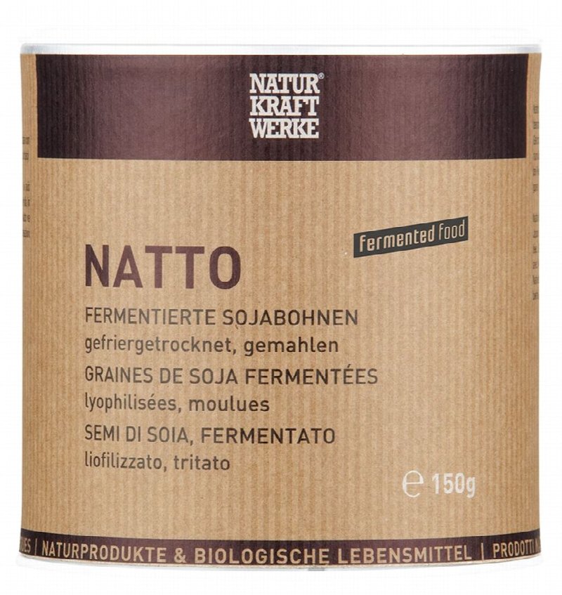 NATURKRAFTWERKE Natto Sojabohnen gemahlen 150 g