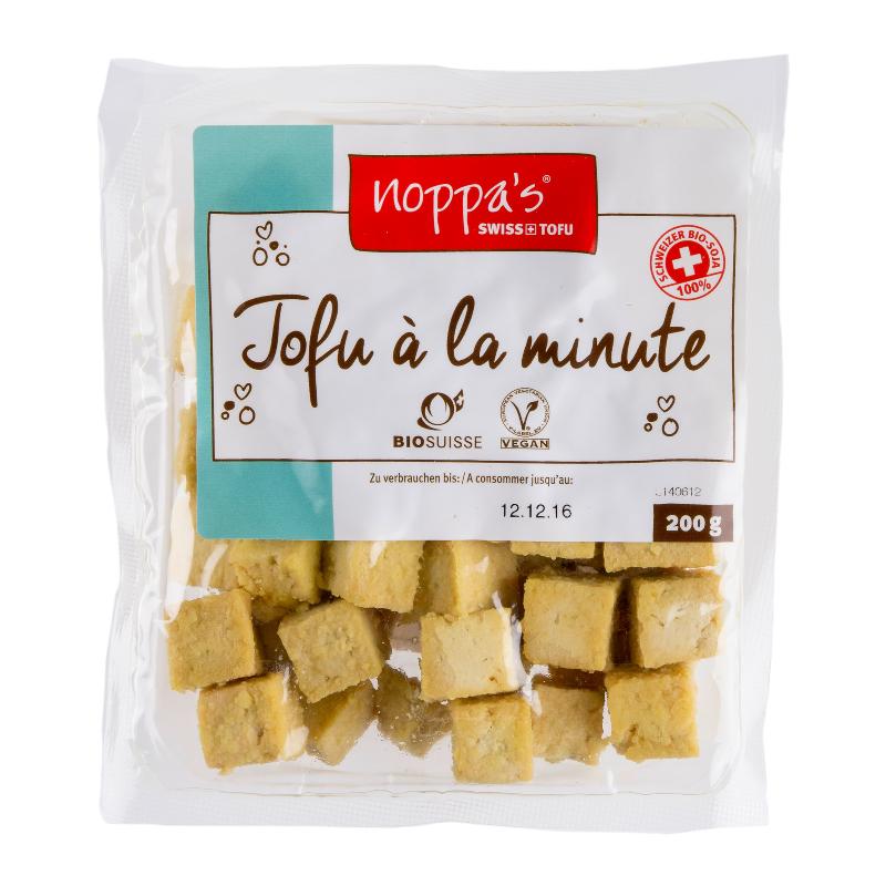 Noppas Tofu A La Minute Gewürzt Bio