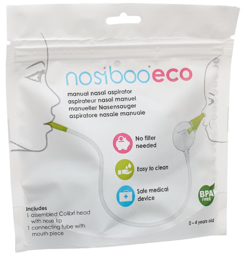 NOSIBOO Eco mundbetriebener Nasensauger