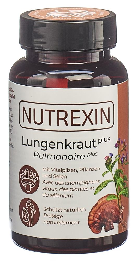 NUTREXIN Lungenkraut plus Kaps 60 Stk