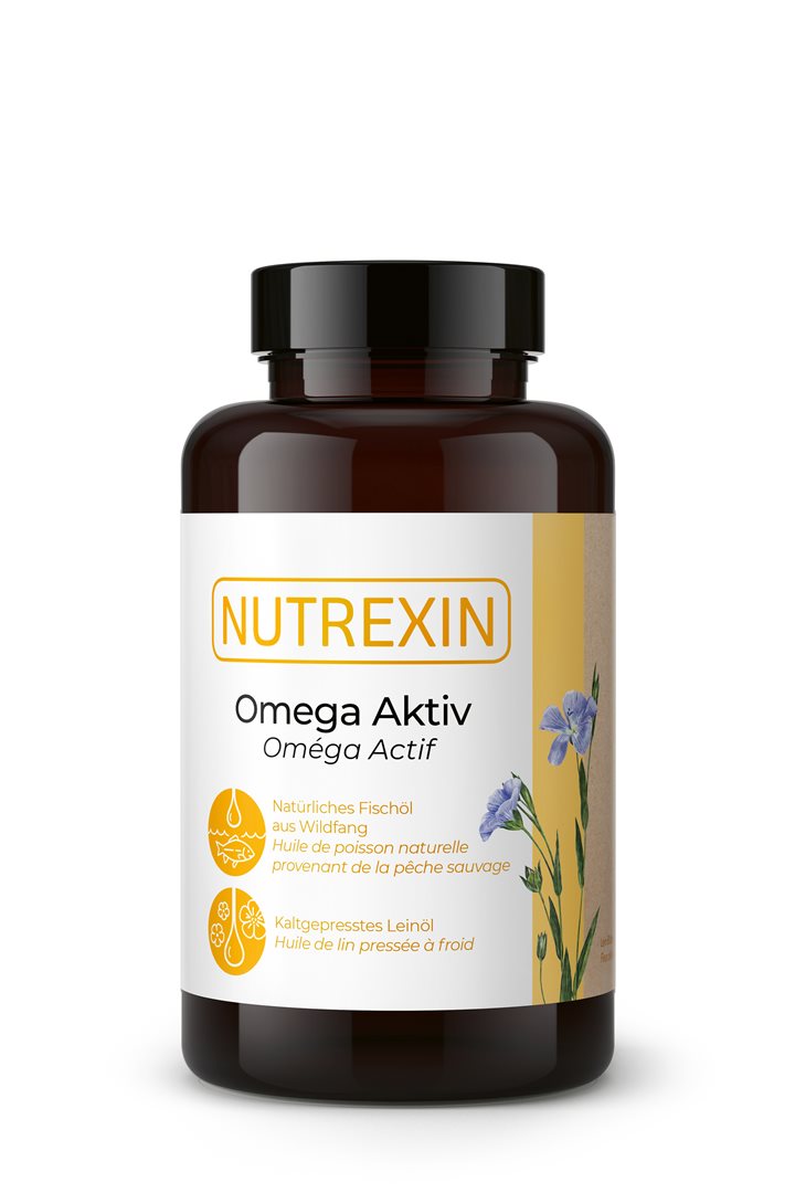 NUTREXIN Omega Aktiv Kaps Ds 180 Stk