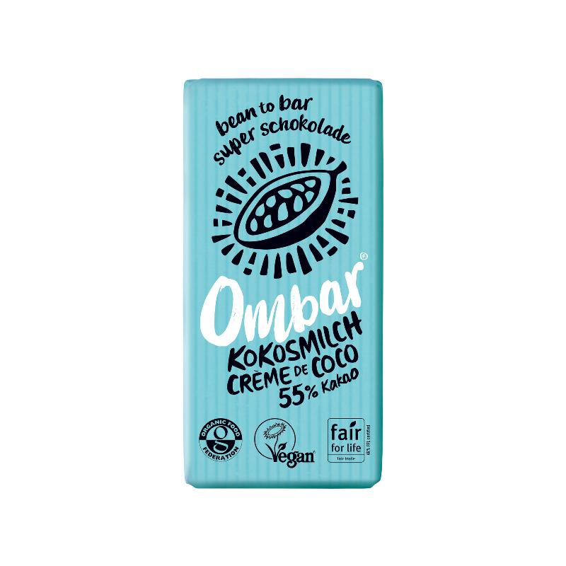 OMBAR Schokolade Kokosmilch 35 g