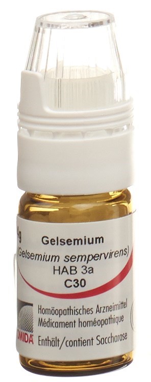 OMIDA Gelsemium Glob C 30 m Dosierhilfe 4 g