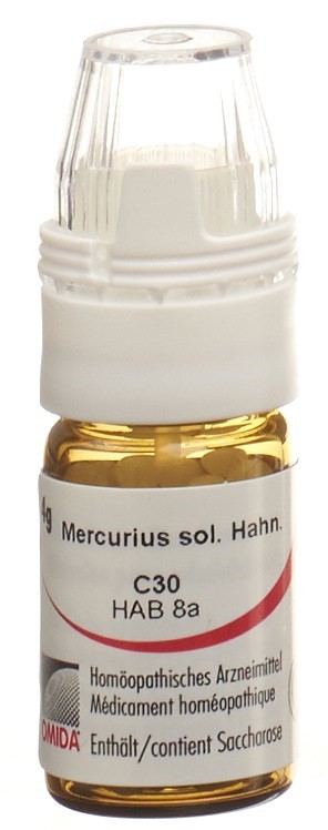 OMIDA Mercurius sol Glob C 30 mit Dosierhilfe 4 g