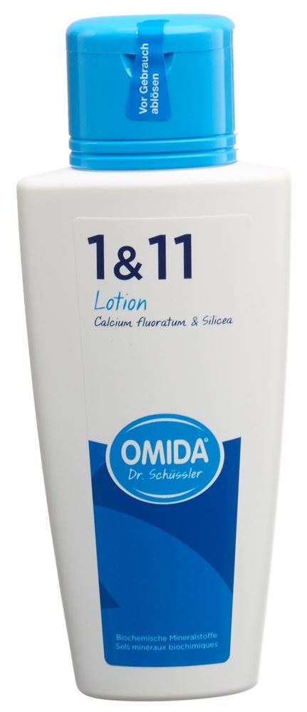 OMIDA SCHÜSSLER Nr1&11 Cal fluor&Sil Lotion 200 ml