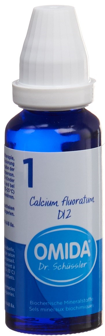 OMIDA SCHÜSSLER Nr1 Cal fluor Dil D 12 Fl 30 ml