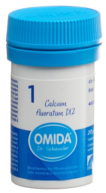 OMIDA SCHÜSSLER Nr1 Cal fluor Tabl D 12 Ds 100 g