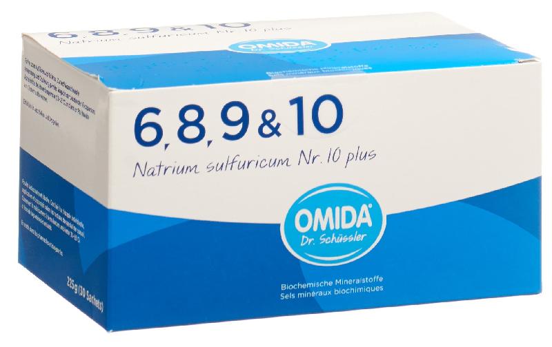 OMIDA SCHÜSSLER Nr10 Nat sulf plus Plv Btl 30 Stk